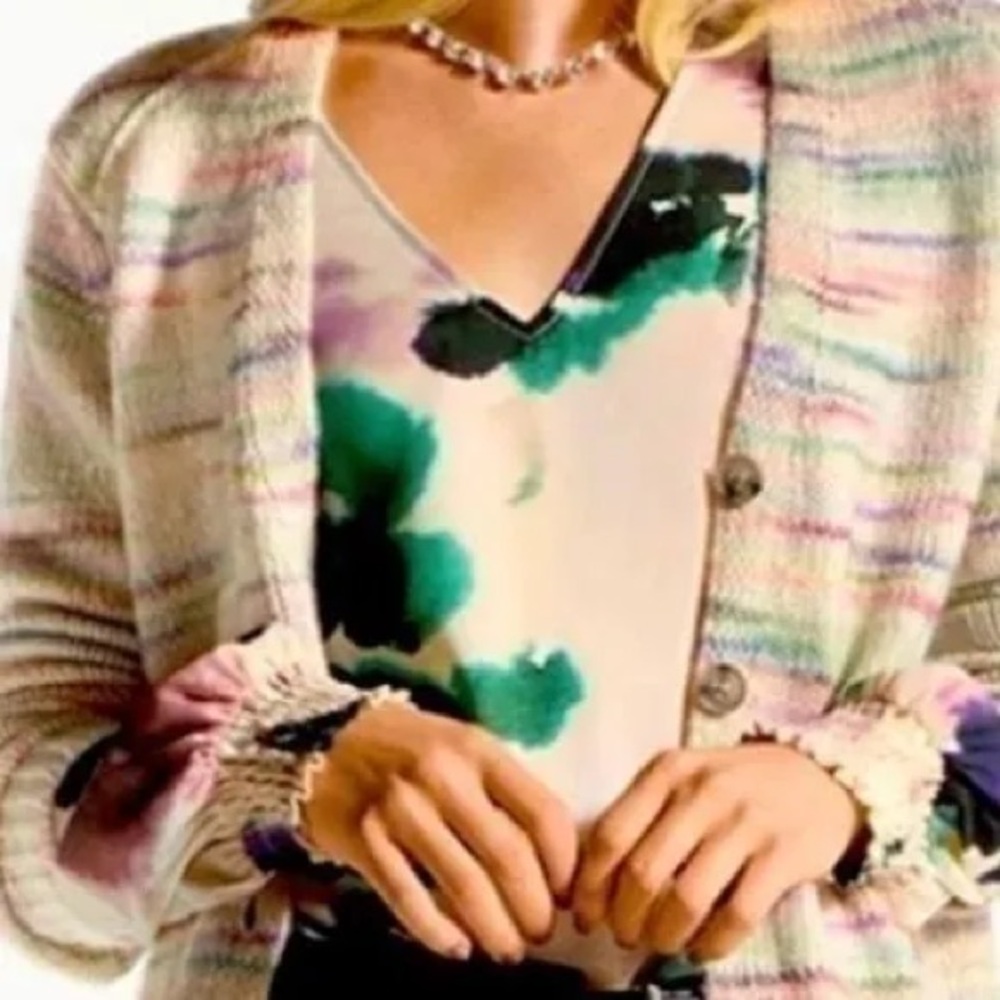 Cabi Knit Spacedye Women's Cardigan Small